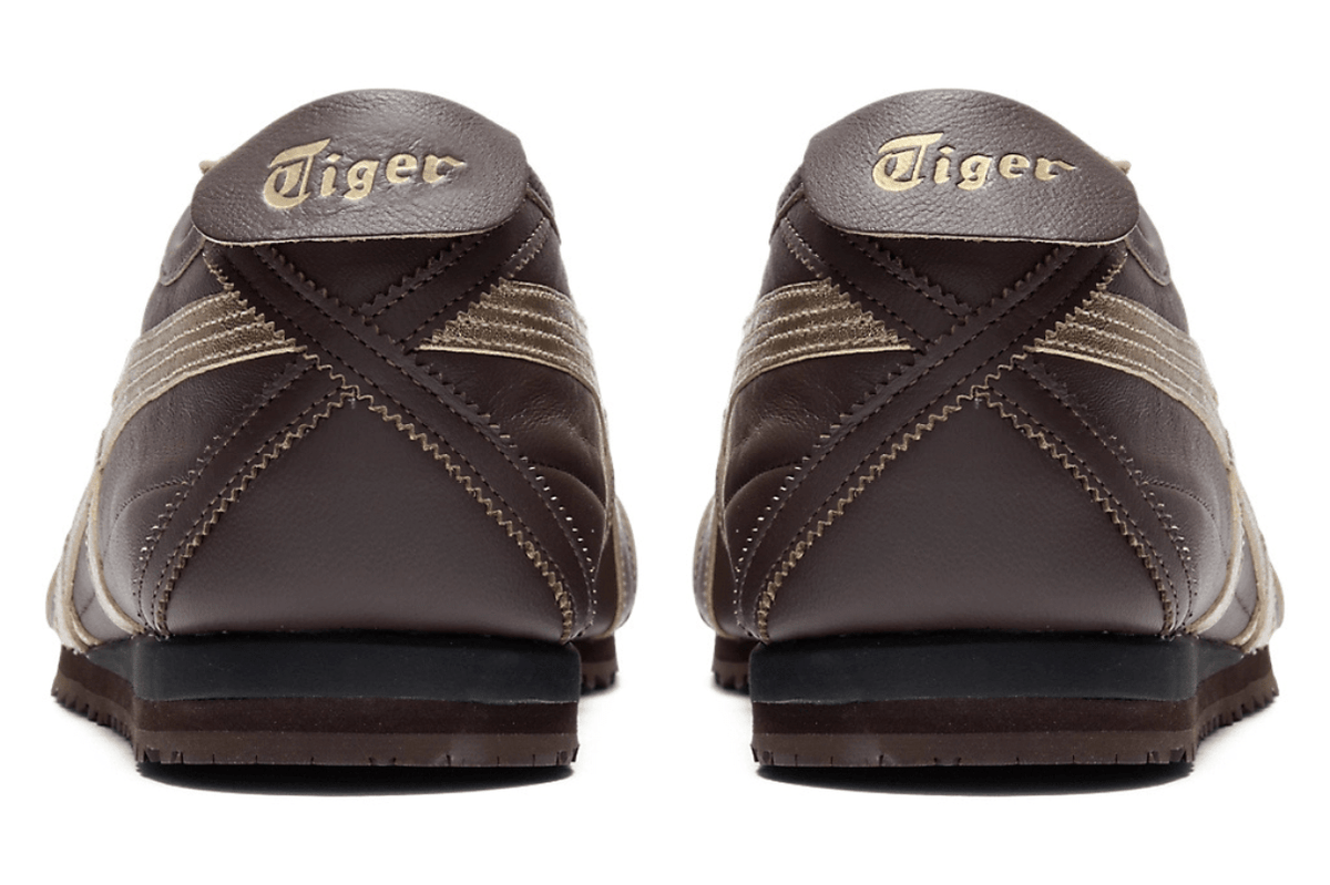Tênis Onitsuka Tiger Mexico 66 SD Licorice Brown Champagne Marrom