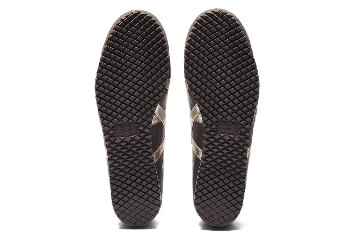 Tênis Onitsuka Tiger Mexico 66 SD Licorice Brown Champagne Marrom