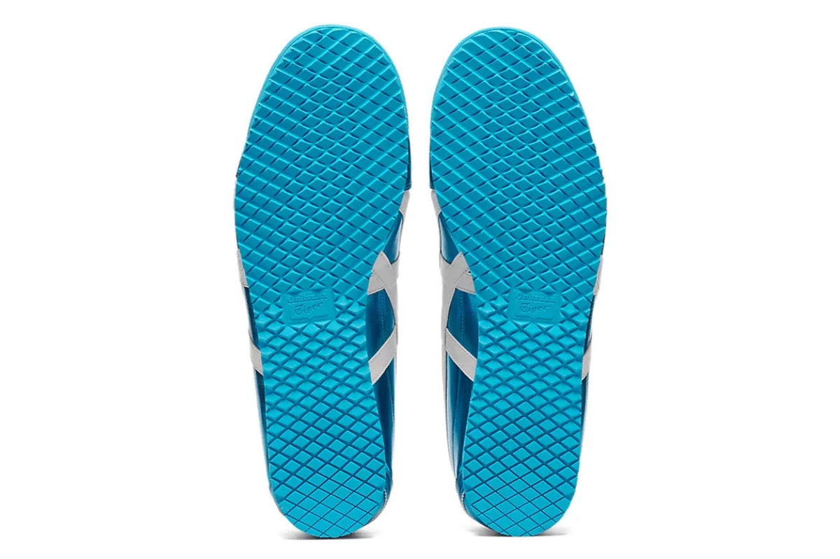 Tênis Onitsuka Tiger Mexico 66 SD Metallic Series Pale Mint Cream Azul