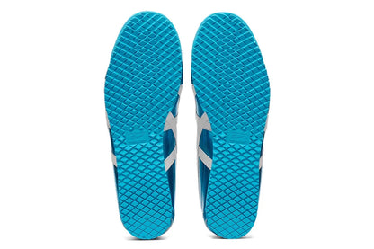 Tênis Onitsuka Tiger Mexico 66 SD Metallic Series Pale Mint Cream Azul