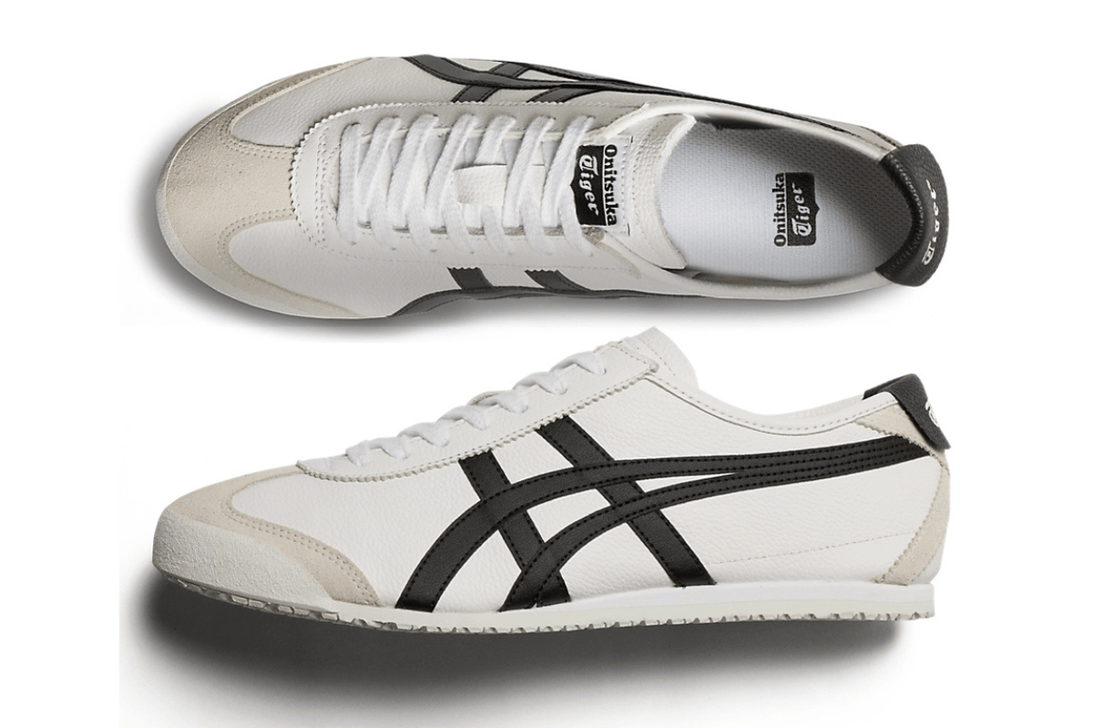 Tênis Onitsuka Tiger Mexico 66 White Black Branco