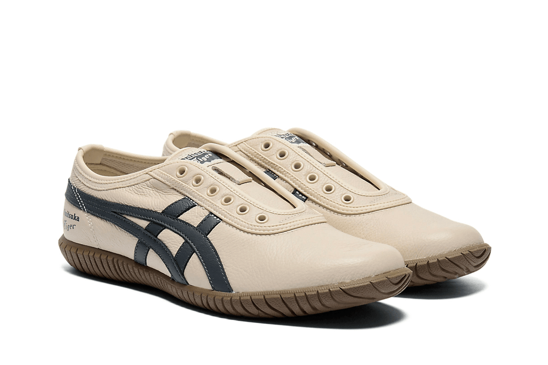 Tênis Onitsuka Tiger Tsunahiki Slip-On Birch/Indigo Navy Bege