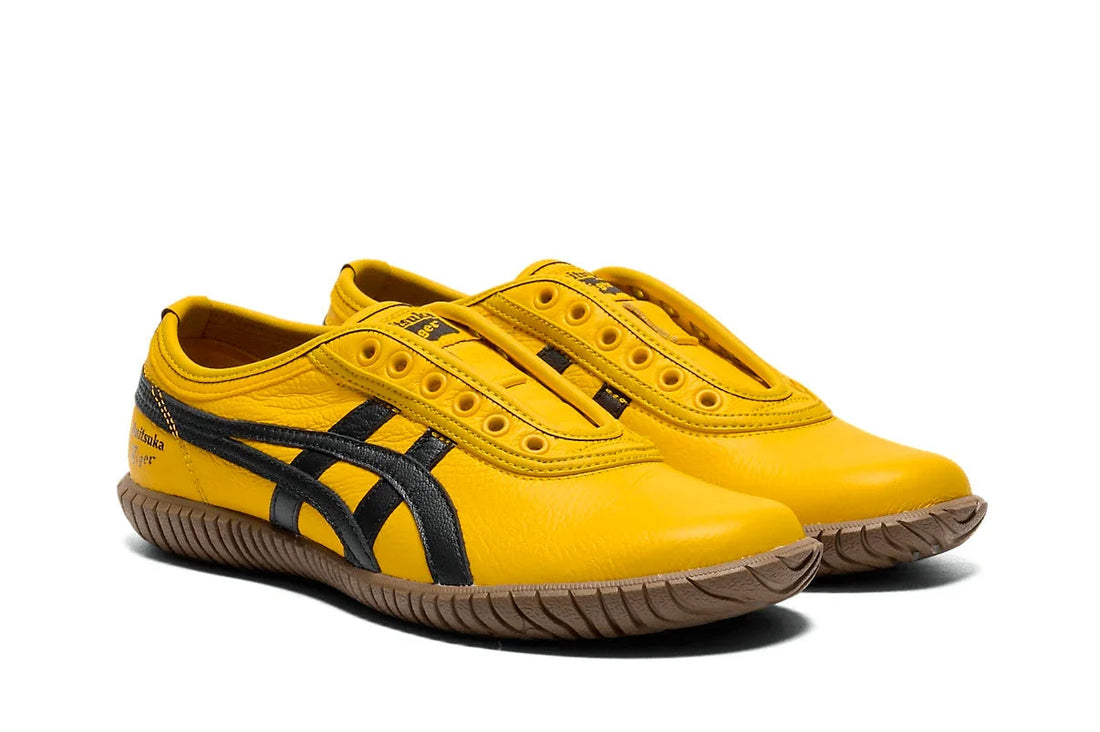 Tênis Onitsuka Tiger Tsunahiki Slip-On Sunflower Yellow/Black Amarelo