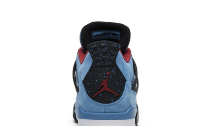 Tênis Nike Travis Scott Air Jordan 4 Retro Cactus Jack Azul